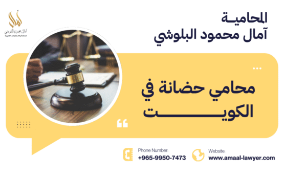 5 معلومات قانونية مهمة عن محامي حضانة في الكويت | مع المحامية آمال البلوشي